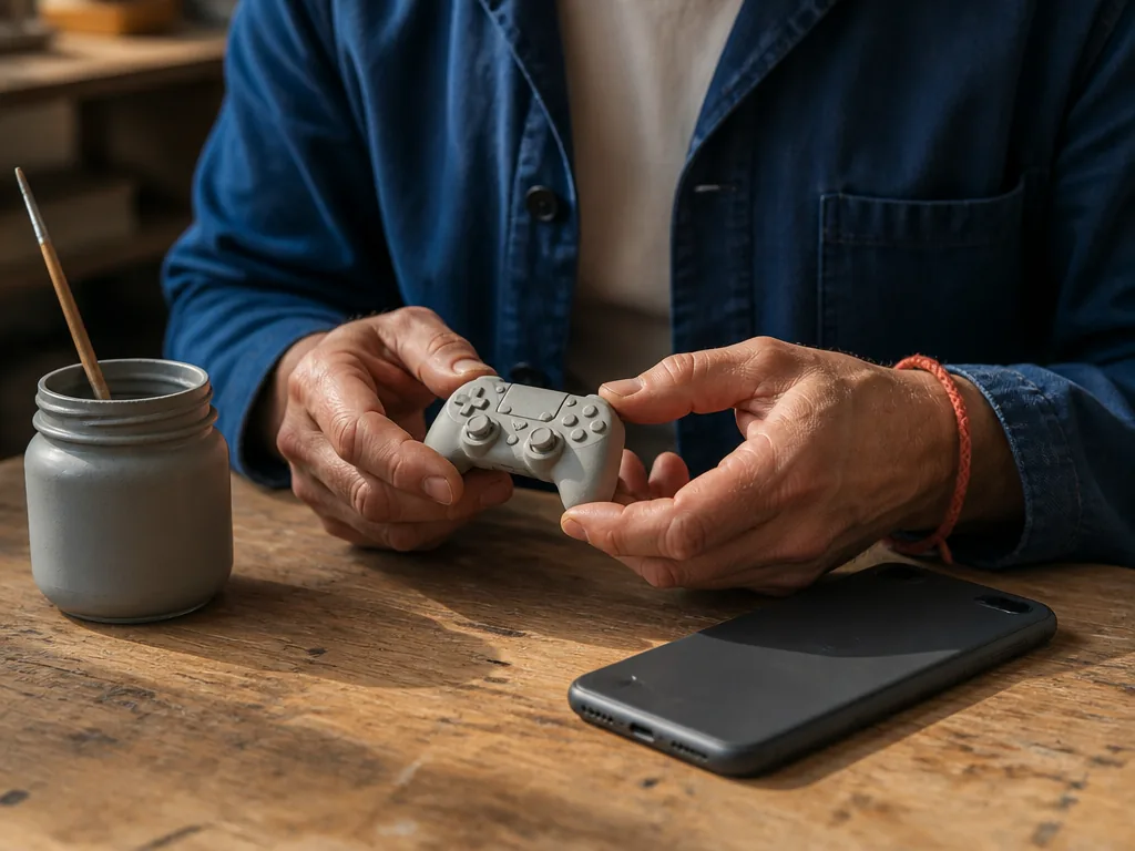 Joueur interrogeant l'assistant PlayStation sur l'écran de sa console
